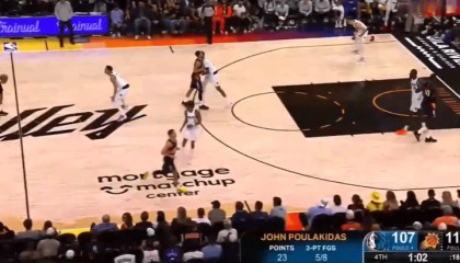 体育游戏-谁的部将？普拉基达斯晃开空间三分命中，三分8中5砍下23分